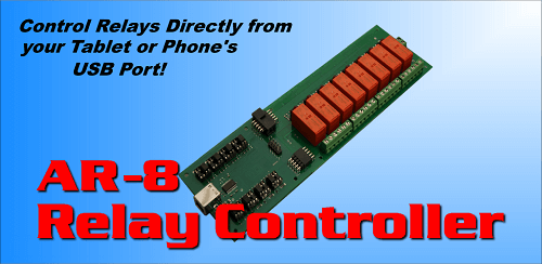 AR-8 Relay Control App for Android