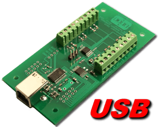 8 bit, 12 channel USB Analog to Digital Converter