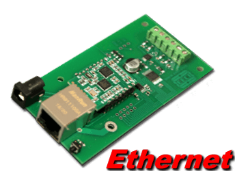 10 bit, 4 channel Ethernet Analog to Digital Converter