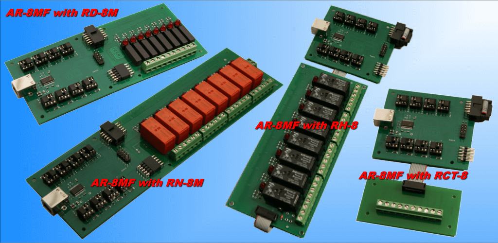AR-8MF with relay cards