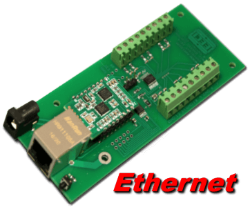 Ethernet Analog to Digital (12 Channel - 8, 10 and 12 bit)