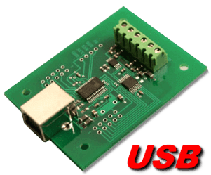 10 bit, 4 channel USB Analog to Digital Converter