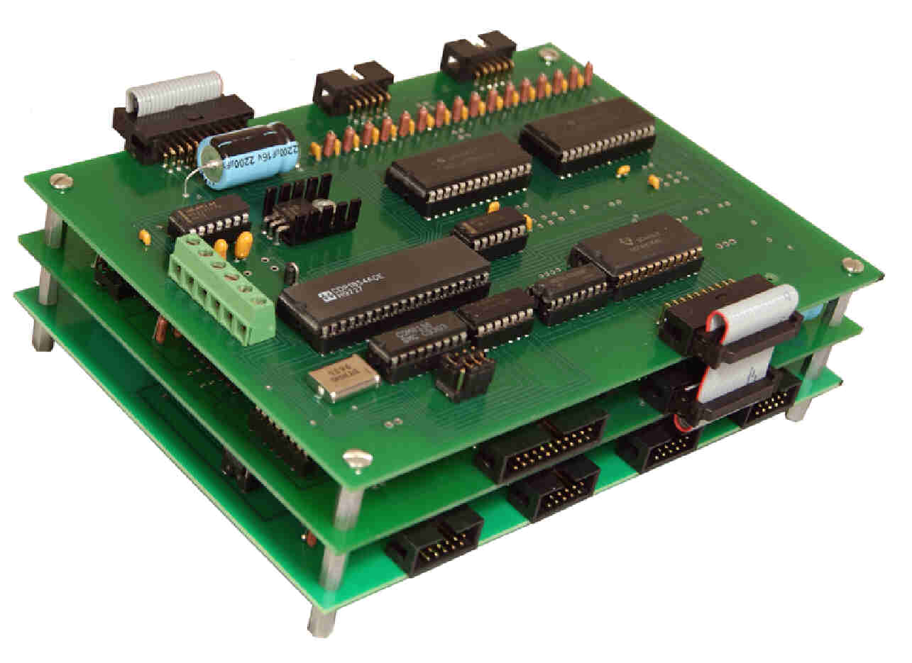 Analog to Digital with Relay Interface for connection to RS-232